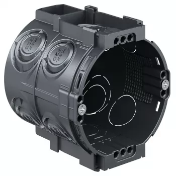 Kaiser Elektro Boîte d'appareil encastrée 1556-05 UP1 4x3 dômes à vis