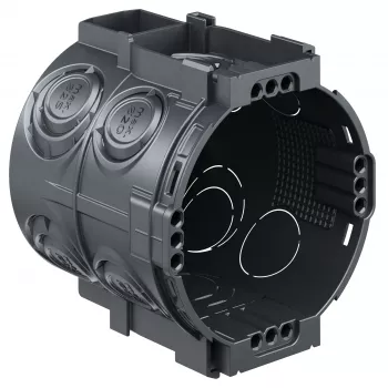 Kaiser Elektro Boîte de raccordement d'appareil encastrée 1555-05 UP1 4x3 dômes à vis