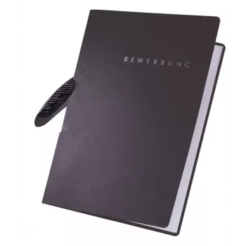 Pagna Chemise de présentation Swing DIN A4 noir - Fournitures de bureau