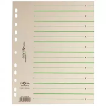 100 feuilles intercalaires PAGNA Easy Rip A4 beige