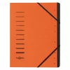 Pagna 40059-12 Classeur organisateur 12 compartiments, A4, orange