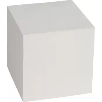 Bloc-notes cubique recyclé KOENIG & EBHARDT gris 8,5 x 8,5 cm env. 650 feuilles 1 paquet