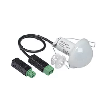 ESYLUX PD-C 360i/12 mini KNX Détecteur infrarouge passif (PIR) - Montage au plafond - 12 m - blanc