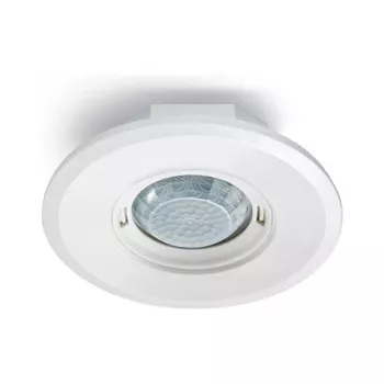ESYLUX MD-FLAT 360i/8 Détecteur de présence plafond filaire blanc IP20 2000 lux 2,5 m