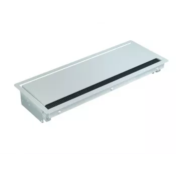 Bachmann CONI Cadre encastrable long - Cadre de multiprise encastrable, noir