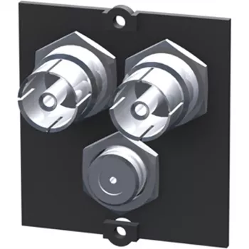Module personnalisé Bachmann 1 x SAT / TV / Radio - plaque de façade modulaire à encliqueter
