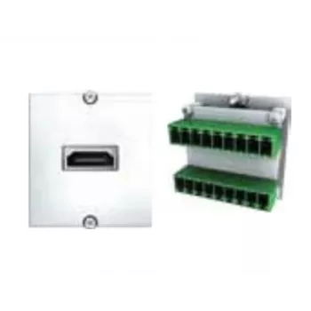 Module personnalisé Bachmann - plaque de façade modulaire à encliqueter, noire