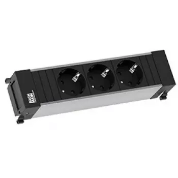 Bachmann Power Frame unité de prises 3x SCHUKO câble 2m