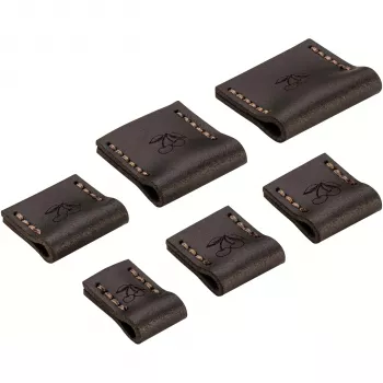 Ensemble de 6 protections de tranchant en cuir pour ciseaux à bois KIRSCHEN