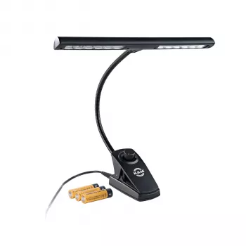 Lampe de pupitre K&M 12295 avec variateur, LED, noire