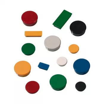 Aimant FRANKEN 13 mm Blanc force de maintien 100 g 10 pièces/lot