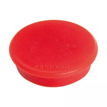 Aimant FRANKEN HM20 01 rond 24 mm rouge, lot de 10