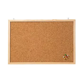 Tableau en liège FRANKEN CC-KT6080E 60x80 cm cadre en bois naturel