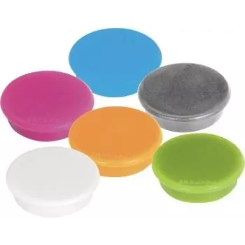 Aimants MagFun FRANKEN couleurs assorties lot de 10 32 mm disque ferrite