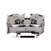 Borne de passage WAGO 2010-1201, 10 mm², 800 V, grise