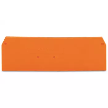 Plaque d'extrémité/intermédiaire WAGO 280-315 orange