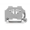 Butée d'extrémité sans vis WAGO 249-116, 6 mm, pour rail DIN 35 x 15, grise