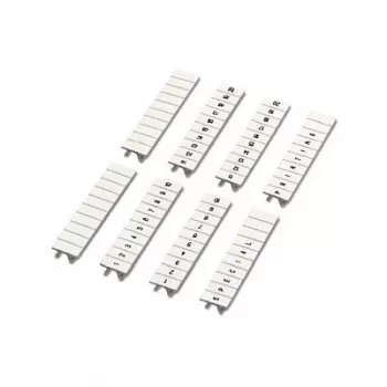 Marqueurs de bornier Phoenix Contact US-TM 5mm blanc lot de 10 1050017:0011