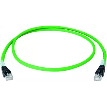 Câble de raccordement Telegärtner Cat6a S/FTP 2 m vert