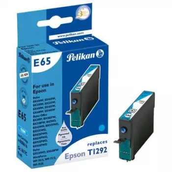 Cartouche d'encre compatible Pelikan pour Epson T129240 cyan 1021430661