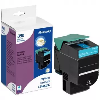 Toner Pelikan pour Lexmark C544X1CG cyan