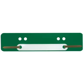 Wekre 100 attaches-lettres vert plastique
