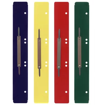100 bandes de classement WEKRE, couleurs assorties, plastique