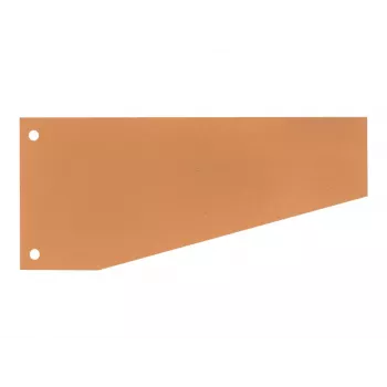 Bandes de classement WEKRE orange 100 pièces A4 4 trous