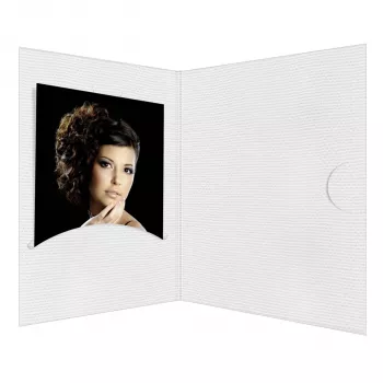 DAIBER Opti-Line chemises portrait 10x15 cm blanc (lot de 100)