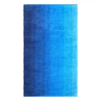 Dyckhoff Colori Tapis de bain bleu 70 x 120 cm