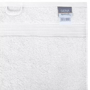 Dyckhoff Siena Drap de bain blanc 70 x 140 cm
