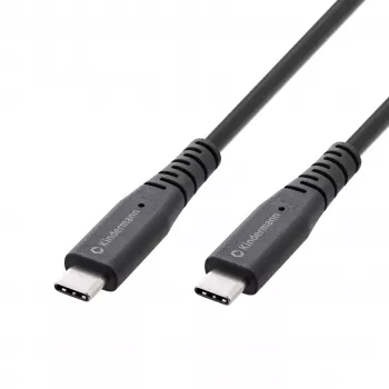 Kindermann câble USB 4.0 1m USB-C vers USB-C - câble - numérique/données
