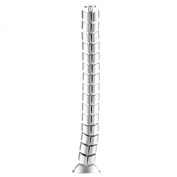 Kindermann kit de goulotte de câbles argent 74,5 cm