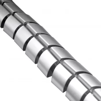 Kindermann kit de goulotte de câbles argent 74,5 cm