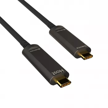Kindermann câble optique actif USB 3.2 Gen 2 USB-C 20m (WLZ-5089 20m)