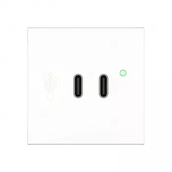 Kindermann chargeur USB-C double port 65W PD