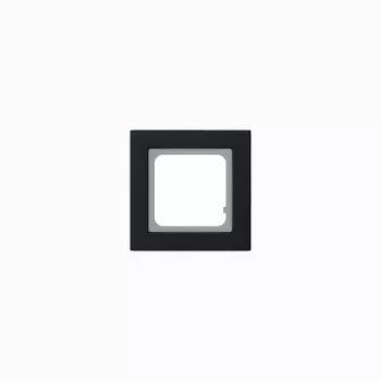 Kindermann Switch Frame Gira E2 noir 1 poste