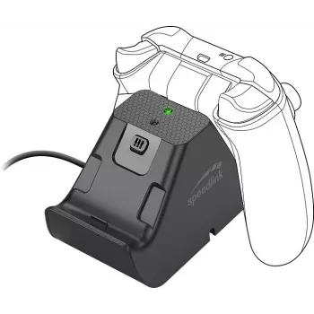 Station de charge USB pour manette Speedlink JAZZ, 1,5 m, noire (SL-260002-BK)