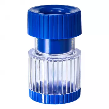 Écrase-comprimés First Aid Only bleu transparent