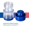 Écrase-comprimés First Aid Only bleu transparent