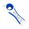 Ouvre-bouteilles et ouvre-boîtes multifonction 5 en 1 First Aid Only, blanc/bleu, réduit l'effort