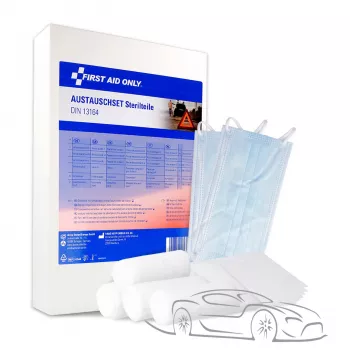 Ensemble de réapprovisionnement de premiers secours First Aid Only DIN 13164 1 ensemble