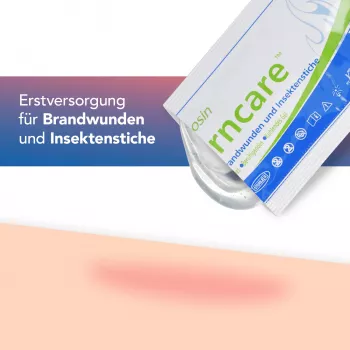 Gel pour brûlures First Aid Only P-91401 00 transparent 8 sachets