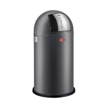 WESCO Pushboy 50L poubelle graphite mat