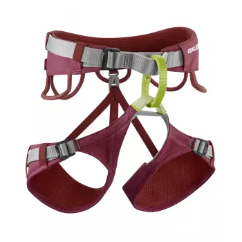 EDELRID Jayne IV Climbing Harness - Rhubarb Red - XL - Women's