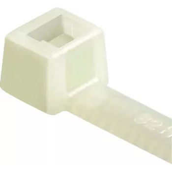 HellermannTyton T80I-PA66-NA-C1 colliers de serrage transparents, 300 x 4,7 mm, 100 pièces