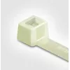 HellermannTyton T-Series collier de serrage à crans intérieurs, 390 mm x 7,6 mm, transparent, PA66, lot de 100 (111-12019)