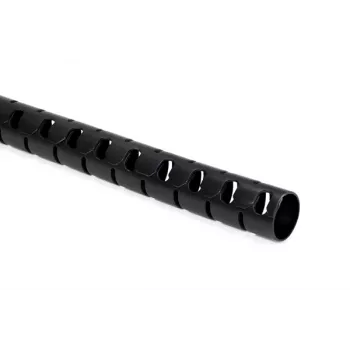 Spirale de protection de câbles HellermannTyton Helawrap HWPP 25 m x 8 mm noire polypropylène