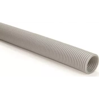 HellermannTyton IWS37-PE-GY 25 Corrugated Conduit NW37, Grey, 25m