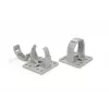 Support de gaine annelée HellermannTyton IWS CTCC-IWS50-MB65-PA66/6HIRHS-GY 20